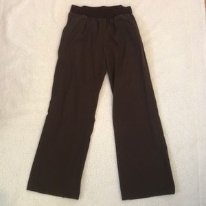 Cherokee chocolate brown scrub pants M